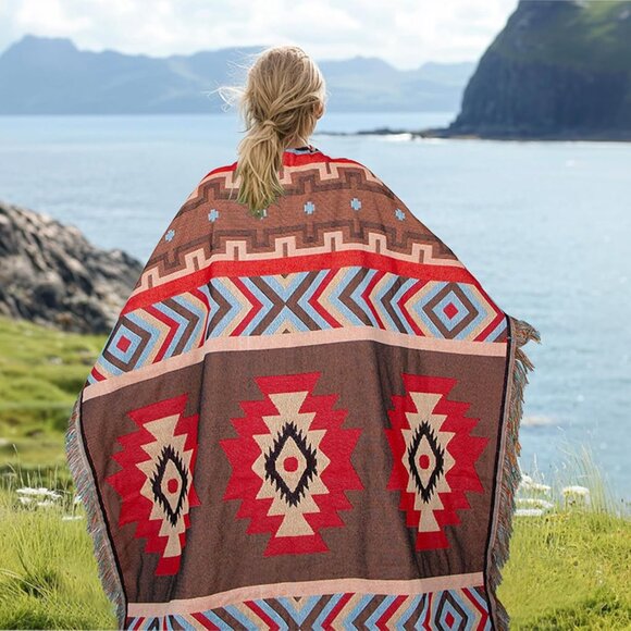 Boho Throw Blanket 50